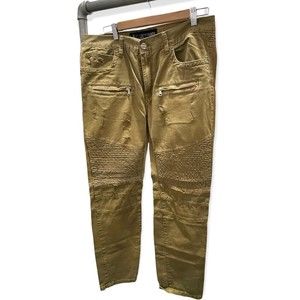 Pre Owned lavish society Brown Jeans. Size 36 / 30